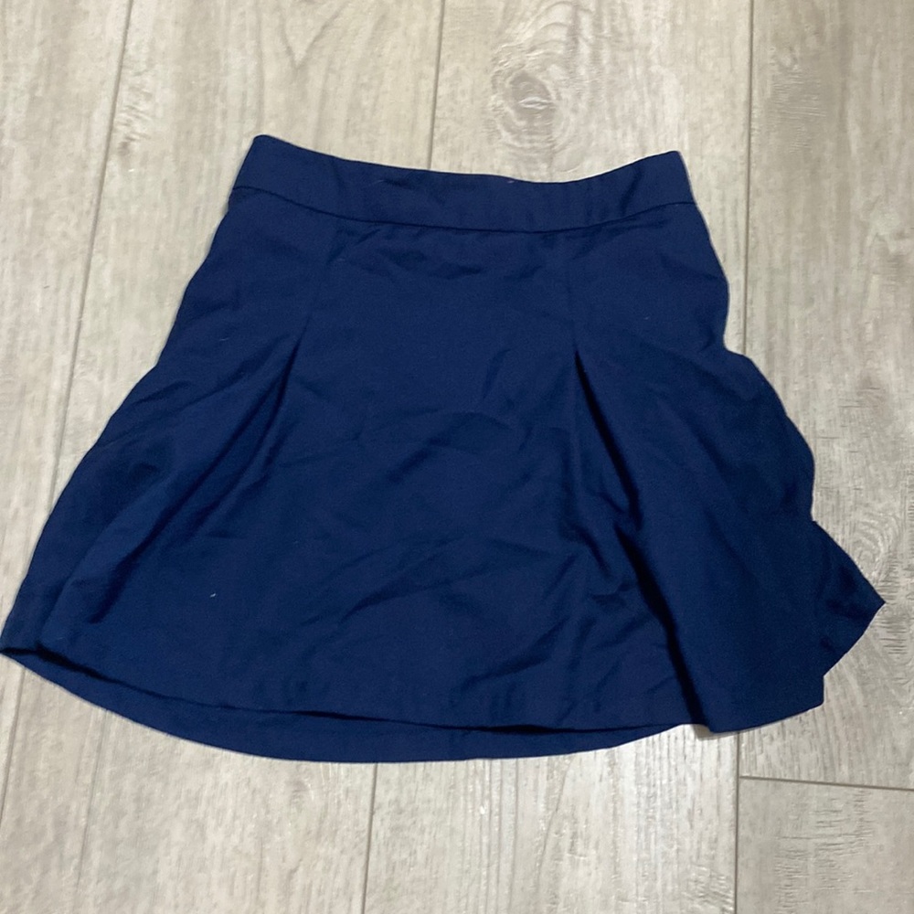 Navy blue skirt